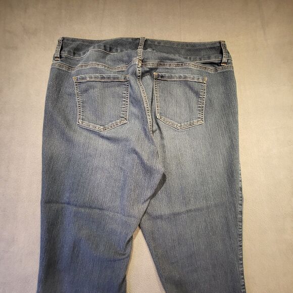 Torrid Womens 18 First At Fit Mid-Rise Slim Leg Jean Jeggings Stretch Denim - Picture 10 of 12